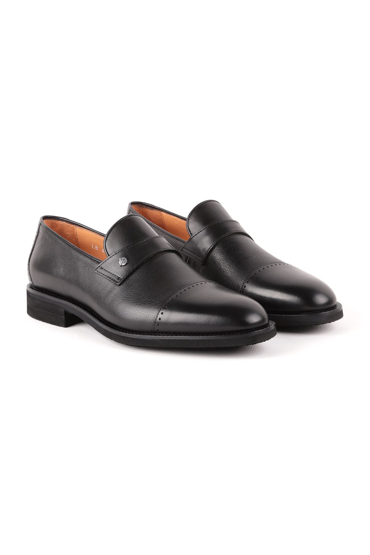 Libero L4779 Siyah Klasik Deri Erkek Ayakkabı