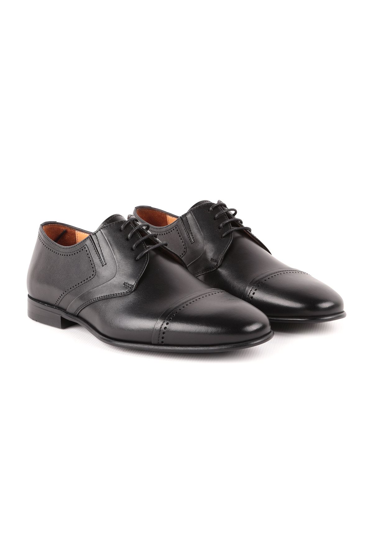 Libero L4796 Siyah Klasik Deri Erkek Ayakkabı