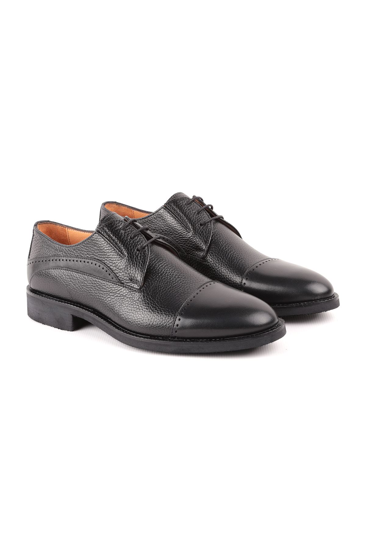 Libero L4782 Siyah Deri Klasik Erkek Ayakkabı 